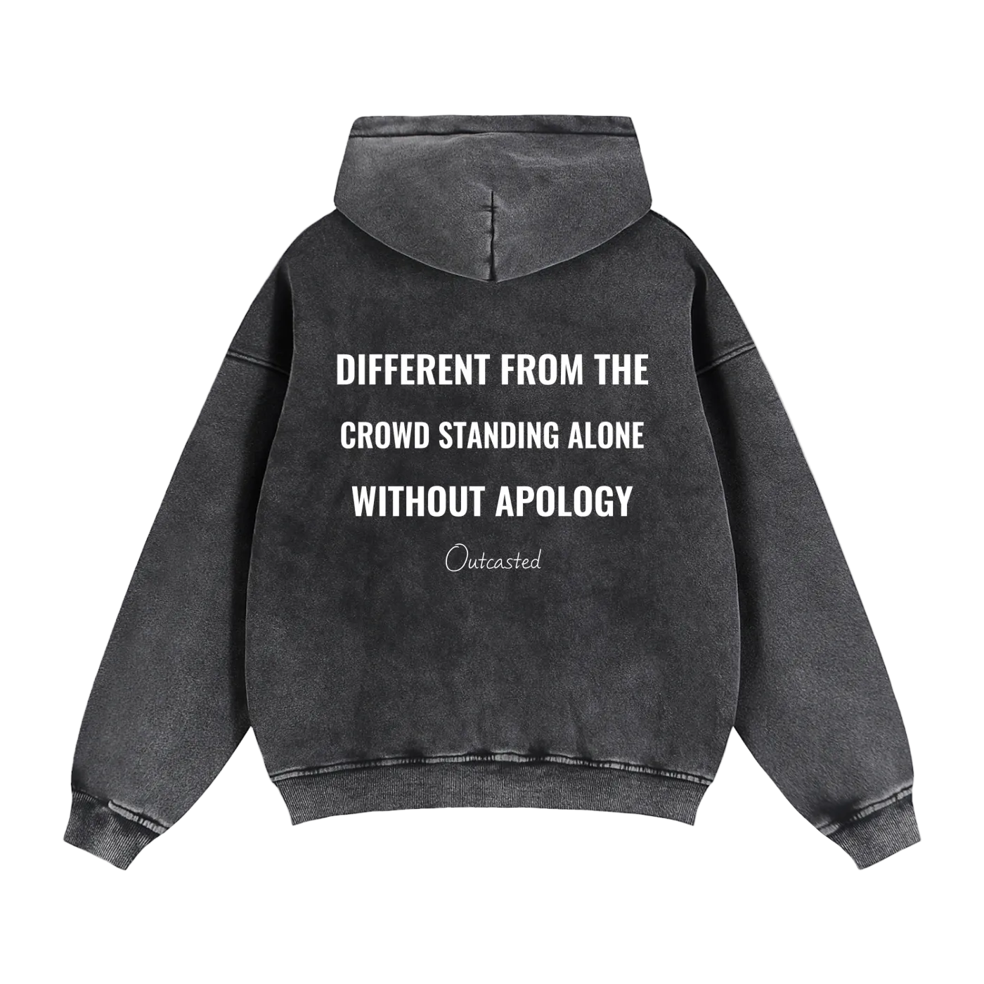 Zip-Through Boxy Fleece Hoodie
